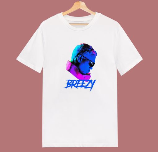 Chris Brown Breezy Profile T Shirt Style