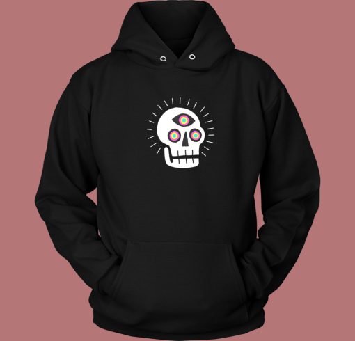 Enlightened Skull Halloween Hoodie Style