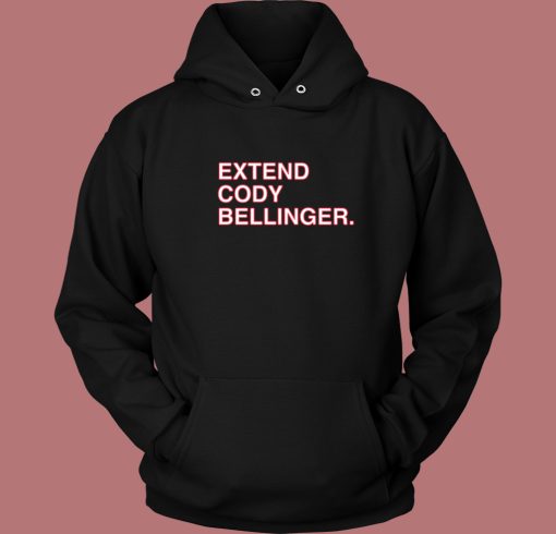 Extend Cody Bellinger Hoodie Style