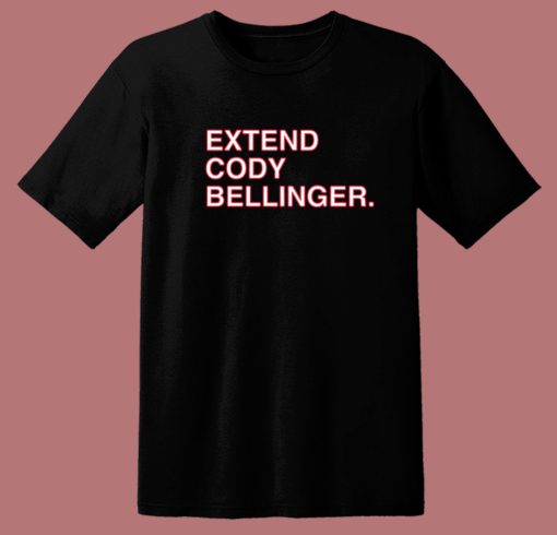 Extend Cody Bellinger T Shirt Style