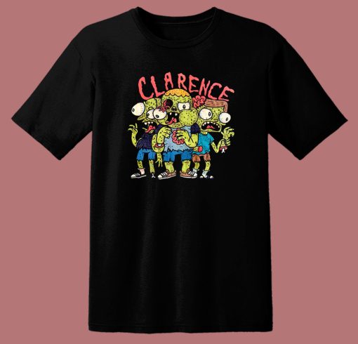 Funny Clarence Zombie T Shirt Style