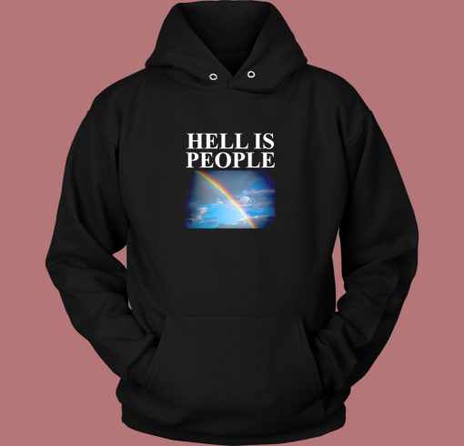 Hell Is People 80s Hoodie Style