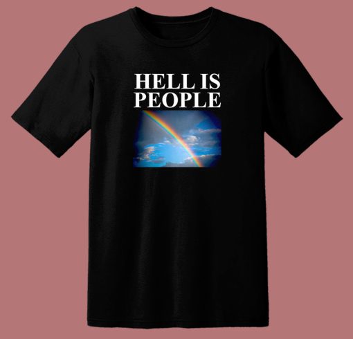 Hell Is People 80s T Shirt Style