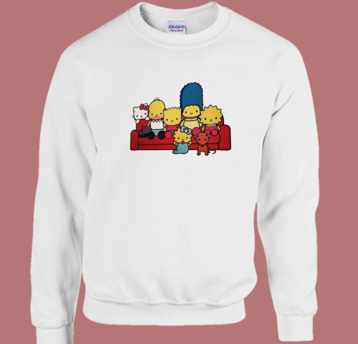 Hello Kitty The Simpsons Sweatshirt