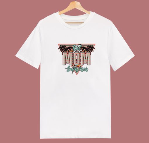 Hot Mom Summer Vacation 80s T Shirt Style