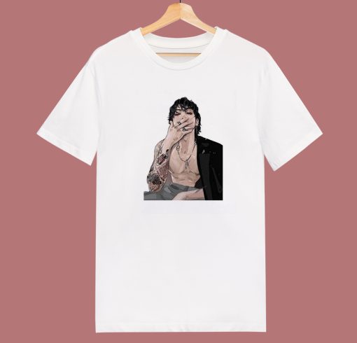 JungKook Seven Cartoon T Shirt Style