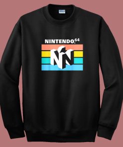 Nintendo 64 Classic Striped Sweatshirt