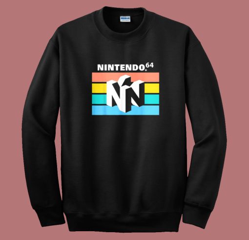 Nintendo 64 Classic Striped Sweatshirt