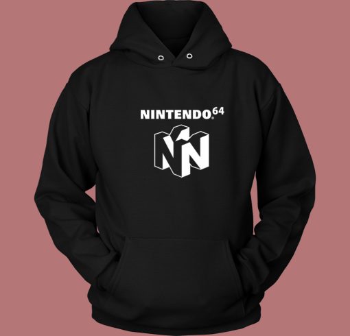 Nintendo 64 Vintage Hoodie Style