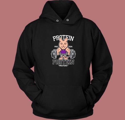 Protein Gym Funny Hoodie Style