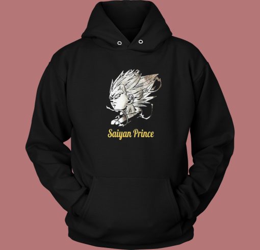 Saiyan Prince Vegeta Hoodie Style