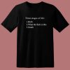 Three Stages Of Life T Shirt Style