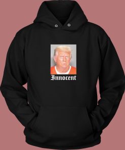 Trump Innocent 80s Hoodie Style