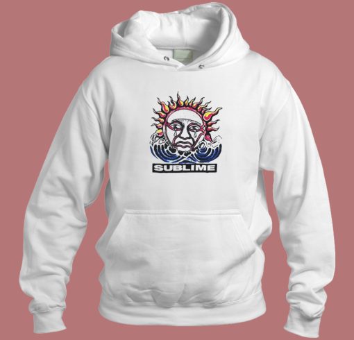 Vintage Sublime Crying Sun On Hoodie Style