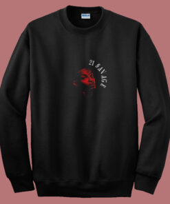 21 Savage Face Summer Sweatshirt