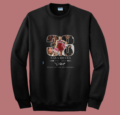 33 Naya Rivera 1987 2020 Summer Sweatshirt