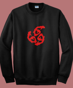 666 Symbol The Omen Summer Sweatshirt