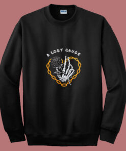 A Lost Cause Chained Rose Unisex Summer Sweatshirt