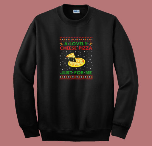 A Lovely Cheese Pizza Summer Sweatshirt