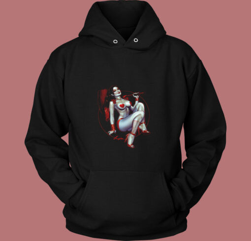 A Sexy Harley Quinn Vintage Hoodie