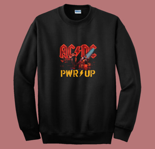 Acdc Power Up Stage Lights Official Summer Sweatshirt