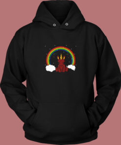 African Unicorn Vintage Hoodie