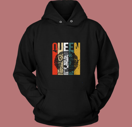 Afro Black Queen Vintage Hoodie