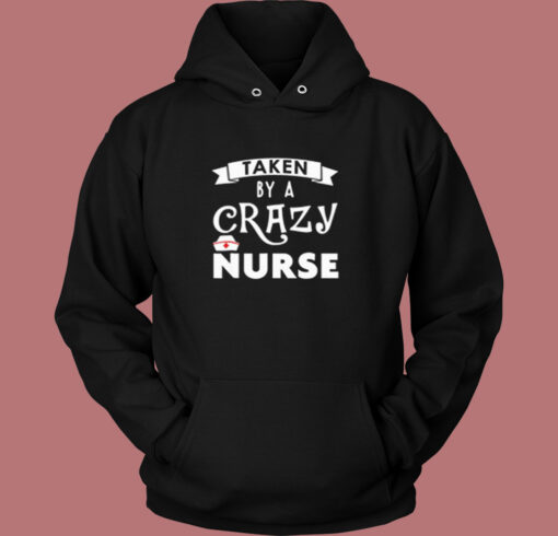 Aken By A Crazy Nurse Vintage Hoodie