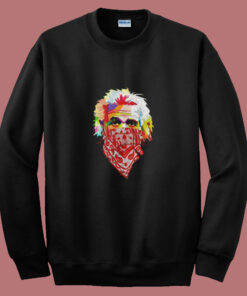 Albert Einstein Bandana Summer Sweatshirt