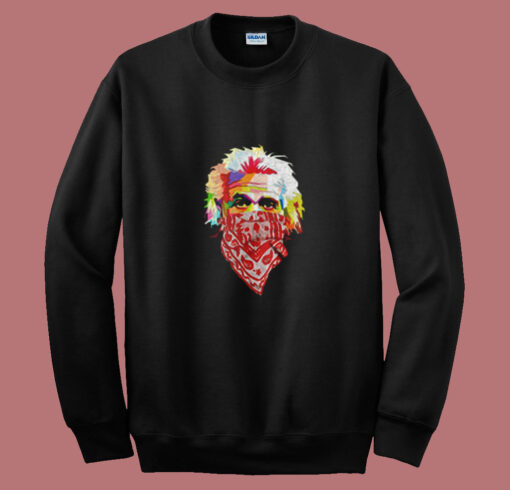 Albert Einstein Bandana Summer Sweatshirt