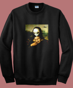 Alien Monalisa Summer Sweatshirt