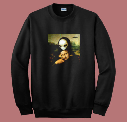 Alien Monalisa Summer Sweatshirt