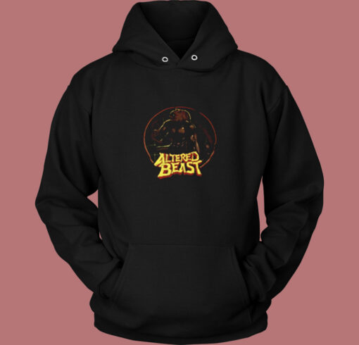 Altered Beast Circle Werewolf Sega Vintage Hoodie