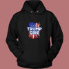 American Flag I’m A Trump Girl Vintage Hoodie