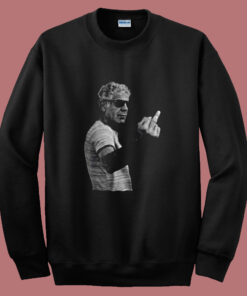 Anthony Bourdain Middle Finger Summer Sweatshirt