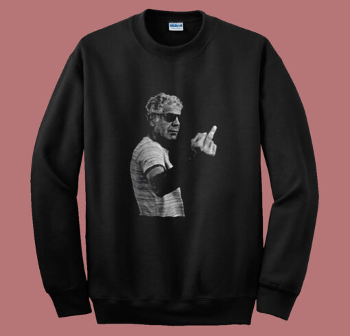 Anthony Bourdain Middle Finger Summer Sweatshirt