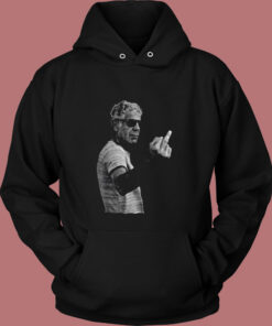 Anthony Bourdain Middle Finger Vintage Hoodie