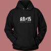 Ar15 Back In Black Vintage Hoodie