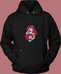 Ariel Daddy's Lil Mermaid Tattoo Vintage Hoodie