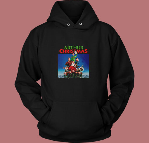 Arthur Christmas Movie Xmas Vintage Vintage Hoodie