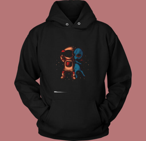 Astronaut Selfie Cute Vintage Hoodie