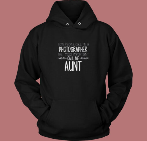 Aunt Photographer Vintage Hoodie