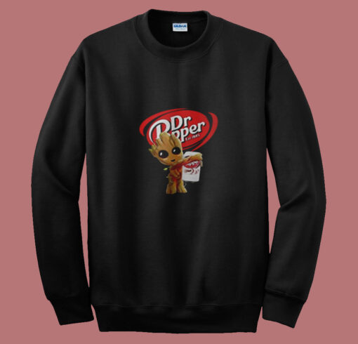 Baby Groot Dr Pepper Guardians Galaxy Summer Sweatshirt