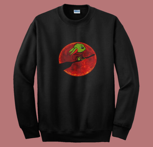 Baby Yoda Blood Moon Summer Sweatshirt