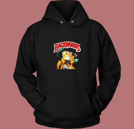 Backwoods Blunt Marijuana Weed Vintage Hoodie