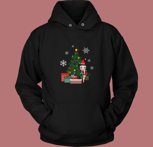 Betty Boop Around The Christmas Vintage Hoodie