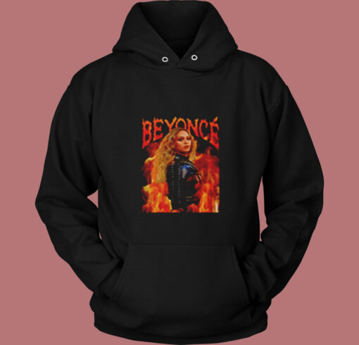 Beyonce Hair Flame Vintage Hoodie