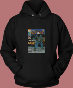 Biggie Smalls Is The Illest Comic Book Vintage Hoodie