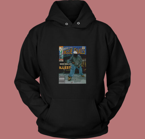 Biggie Smalls Is The Illest Comic Book Vintage Hoodie