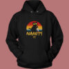 Black Cat Nani Vintage Hoodie